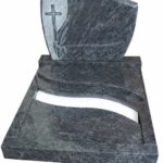 Moderna varianta nagrobnega spomenika iz granita.