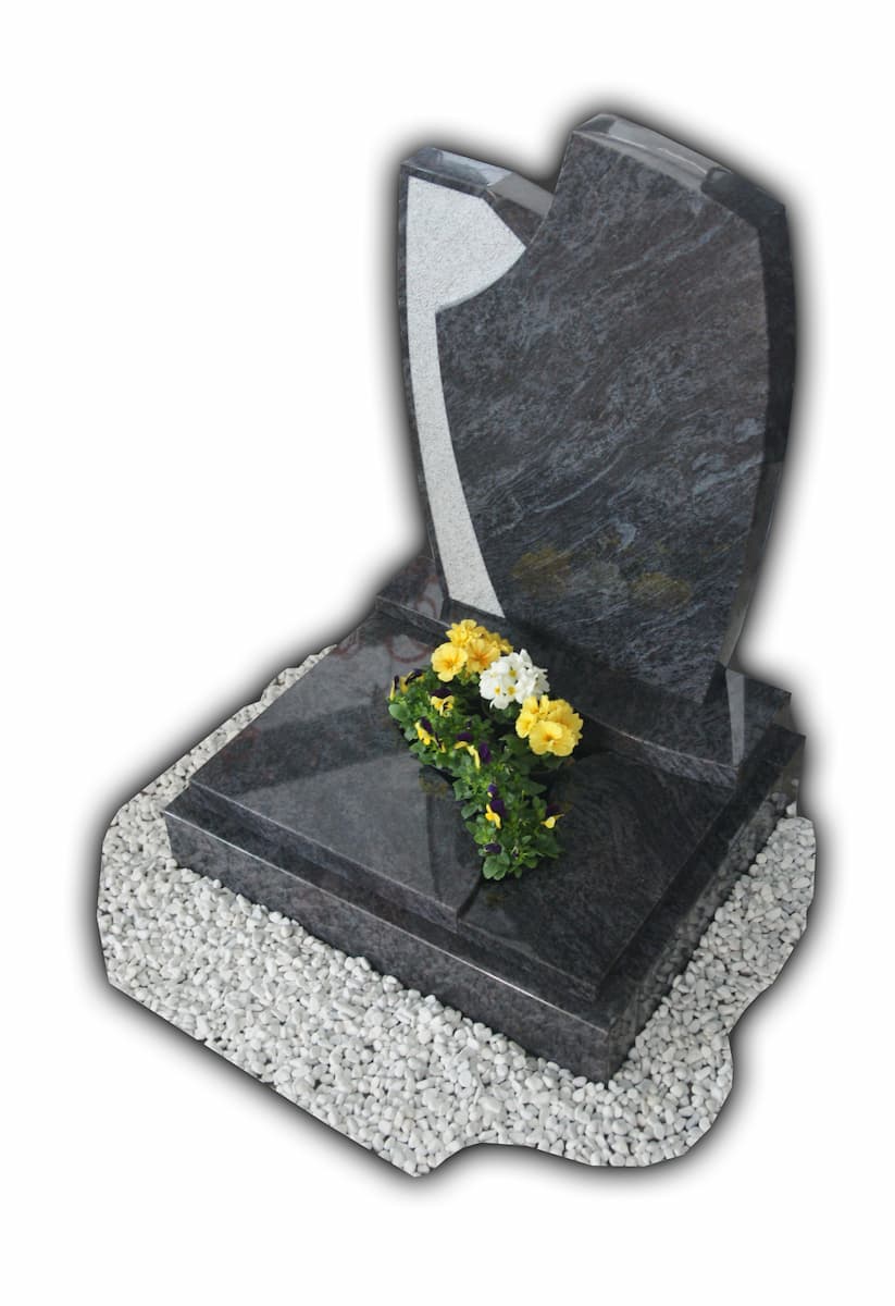 Enojni nagrobni spomenik – Ljubljana Žale Enojni granitni nagrobni spomenik na Žalah.