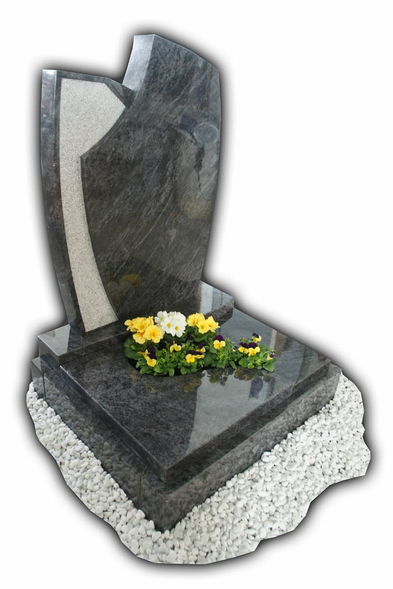 Moderni nagrobni spomenik – Ljubljana, Žale Moderni nagrobni spomenik na pokopališču Žale v Ljubljani.